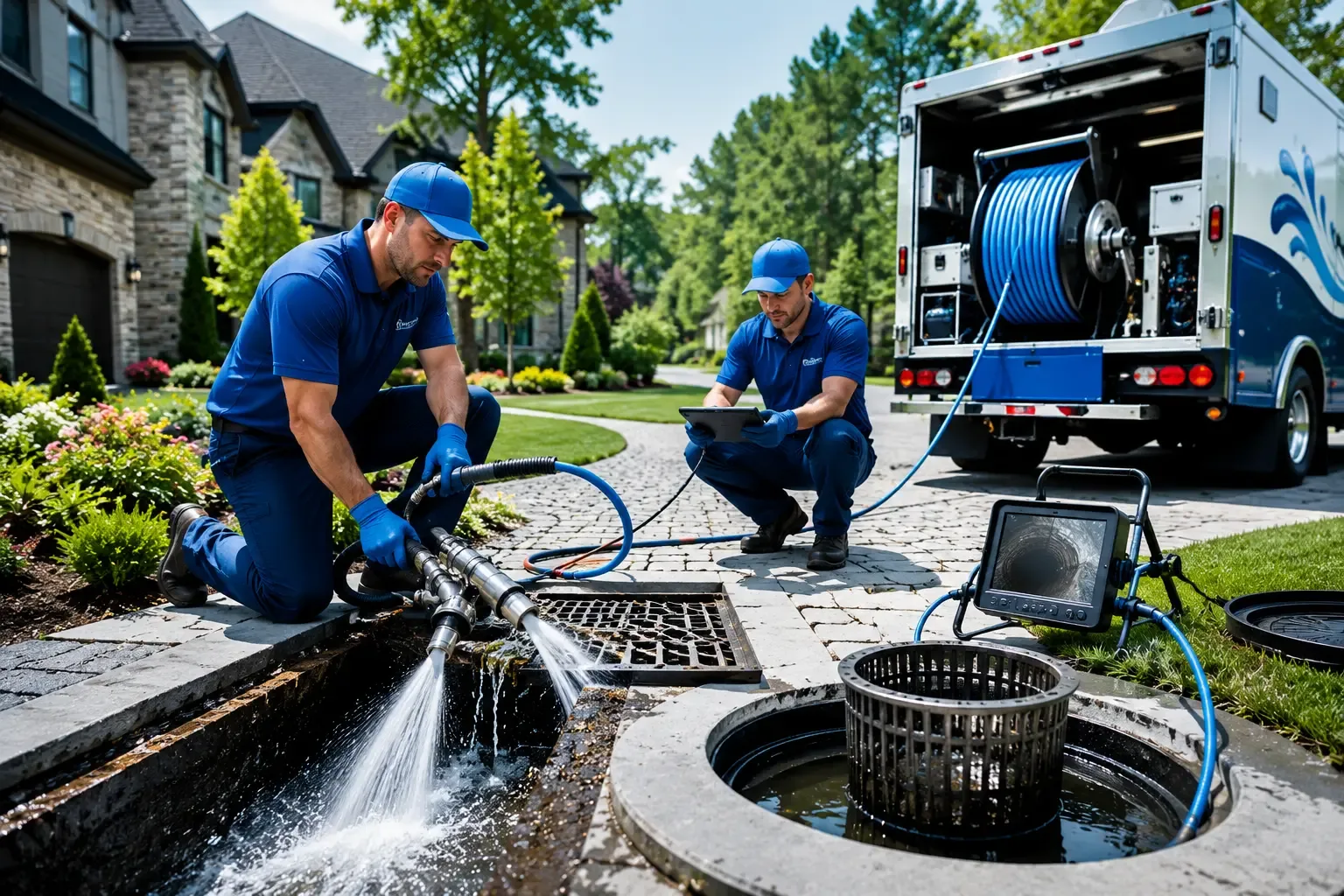 Local outdoor drain cleaning professionals in Fredericksburg, TX