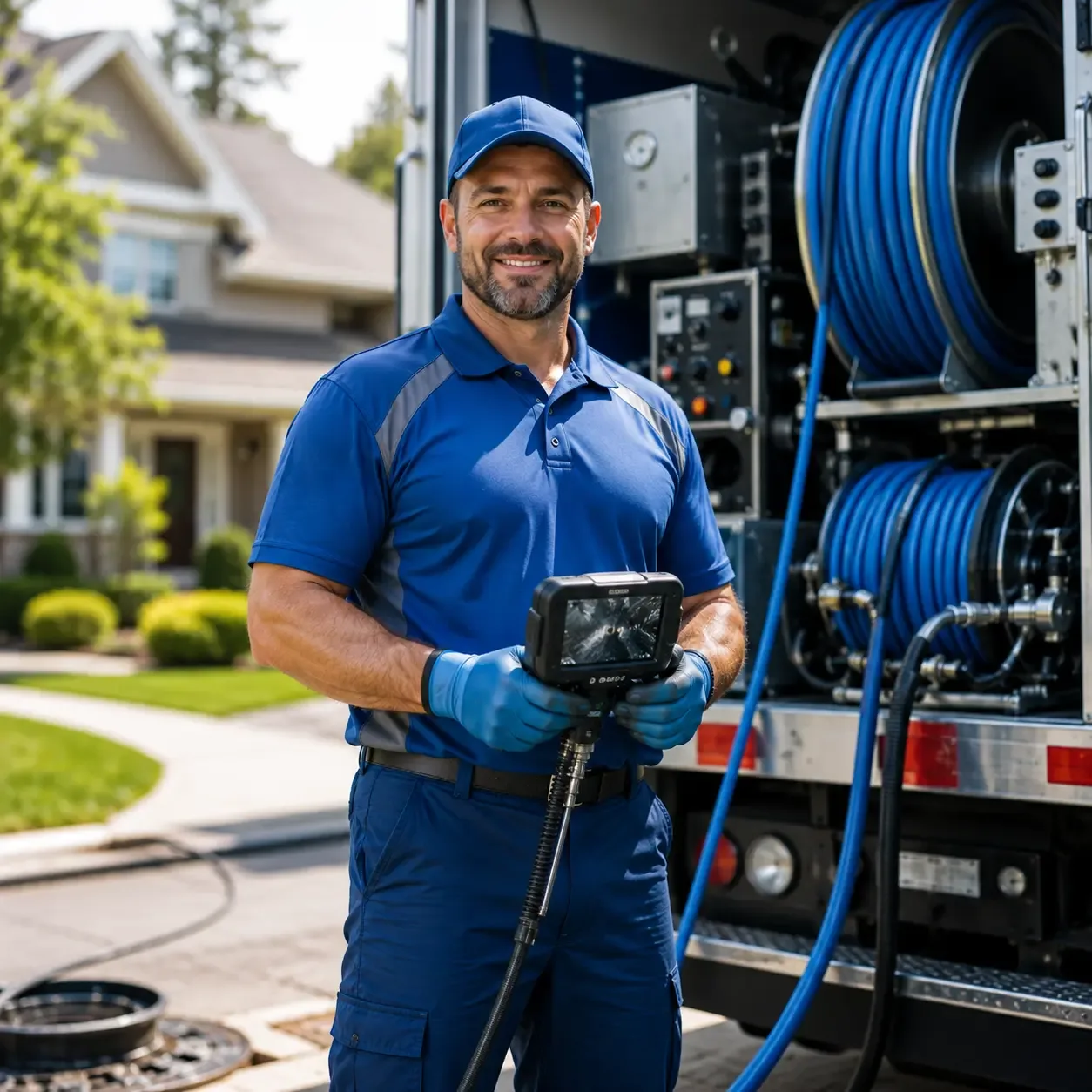 Local outdoor drain cleaning specialists in Fredericksburg, TX